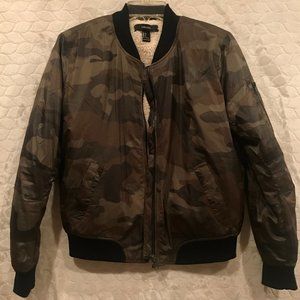 Camo Bomber Jacket
